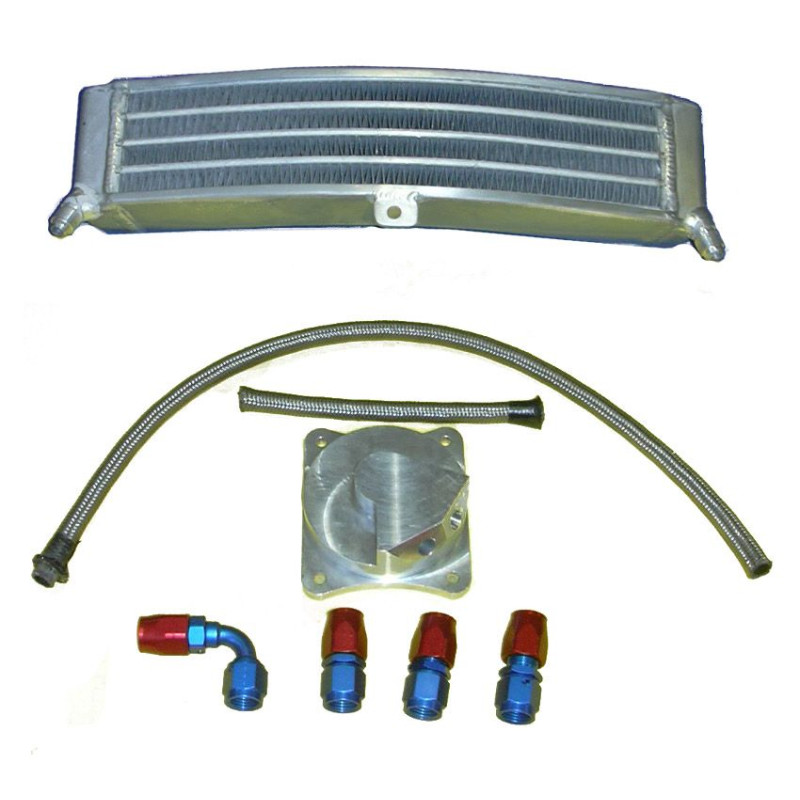 H2O Performance Additional Oil Radiator and Kit - Honda CBR600RR (2007-2012) H2O Performance Additional Oil Radiator and Kit - Honda CBR600RR (2007-2012)