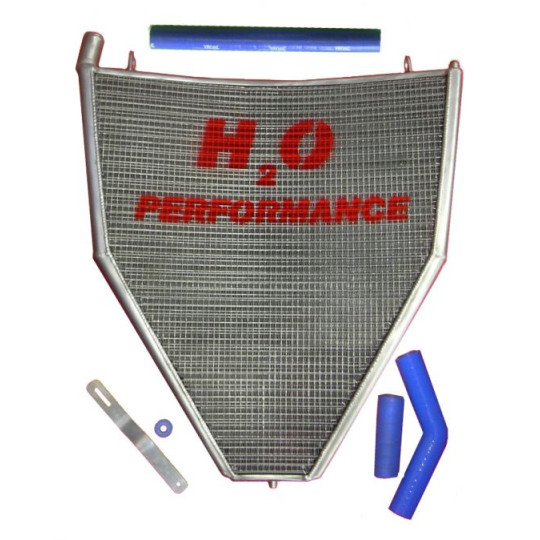 H2O Performance Oversized Water Racing Radiator - Honda CBR1000RR (2006-2007) H2O Performance Oversized Water Racing Radiator - Honda CBR1000RR (2006-2007)