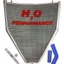 H2O Performance Oversized Water Racing Radiator - Honda CBR1000RR (2006-2007)