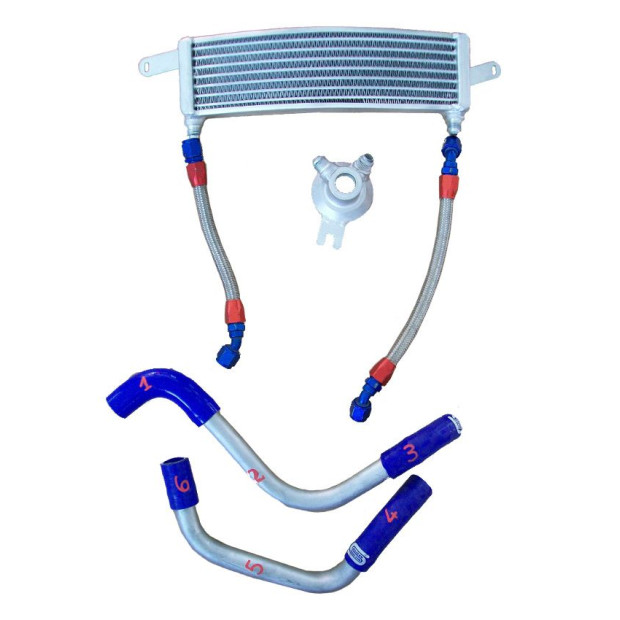 H2O Performance Oversized Oil Radiator - Honda CBR1000RR (2008-2013) H2O Performance Oversized Oil Radiator - Honda CBR1000RR (2008-2013)