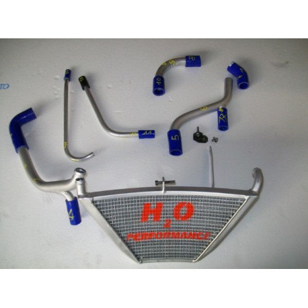 H2O Performance Additional Water Radiator - Kawasaki ZX-10R (2011-2015) H2O Performance Additional Water Radiator - Kawasaki ZX-10R (2011-2015)