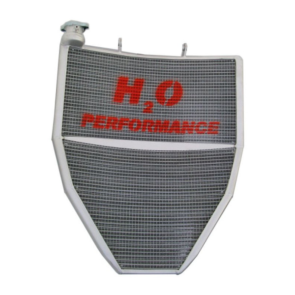 H2O Performance Oversized Water Racing Radiator - Kawasaki ZX-10R (2011-2015)