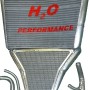 H2O Performance Oversize Radiator and Oil Cooler kit - (2003 - 2005) Yamaha YZF-R6