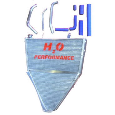 H2O Performance EVO Oversize Radiator and Oil Cooler kit - (2008 - 2010) Yamaha YZF-R6