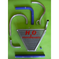 H2O Performance Additional Racing Radiator - Kawasaki ZX-6R (2007-2008)