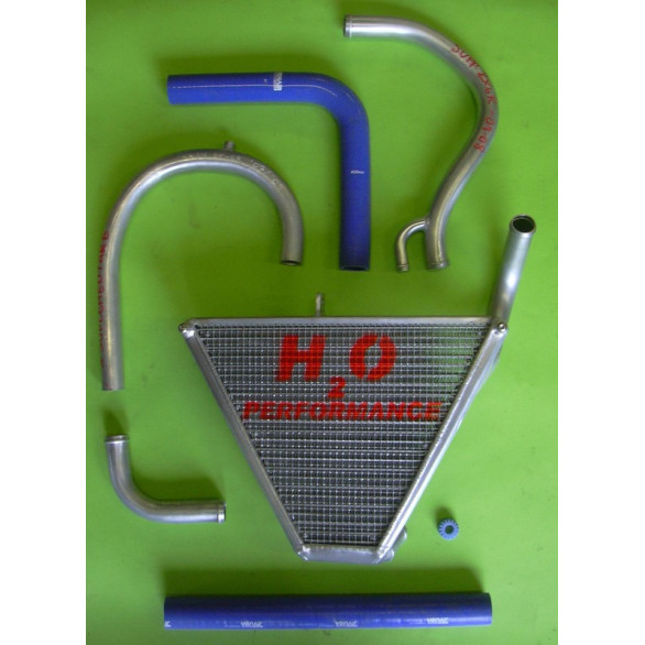 H2O Performance Additional Water Radiator - Kawasaki ZX-6R (2007-2008)
