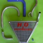 H2O Performance Additional Racing Radiator - Kawasaki ZX-6R (2007-2008)