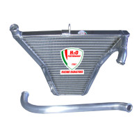 H2O Performance Additional Racing Radiator - Yamaha YZF-R6 (2003 - 2005)