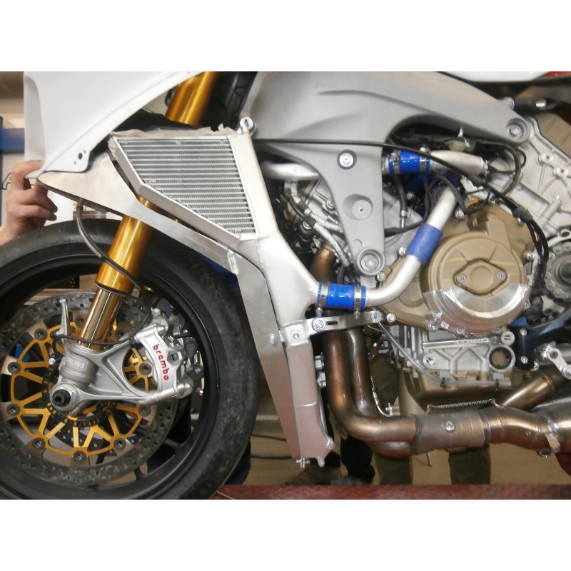 H2O Performance EVO Oversize Radiator and Oil Cooler kit - Ducati Panigale V4R /  V4 / S / Speciale