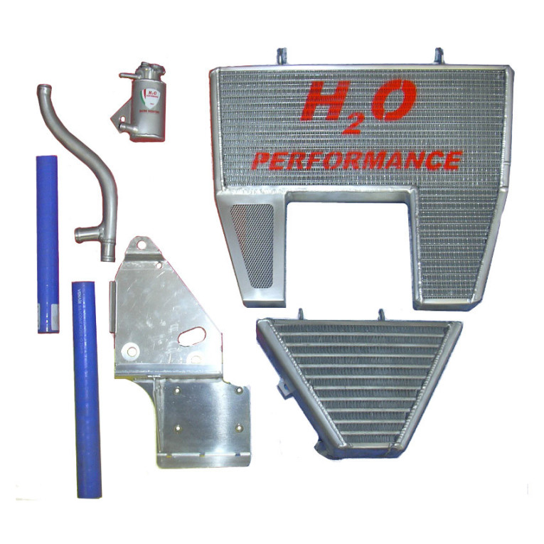 H2O Performance EVO Oversize Radiator and Oil Cooler kit - Ducati 848 / 1098 / 1198
