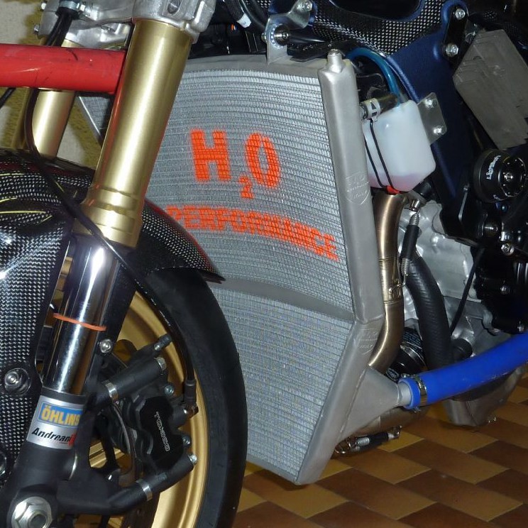 H2O Performance Oversize Radiator Kit - 2011-2020 Suzuki GSX-R600 / GSX-R750