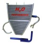 H2O Performance Oversize Radiator Kit - 2009-2022 Kawasaki Ninja ZX-6R
