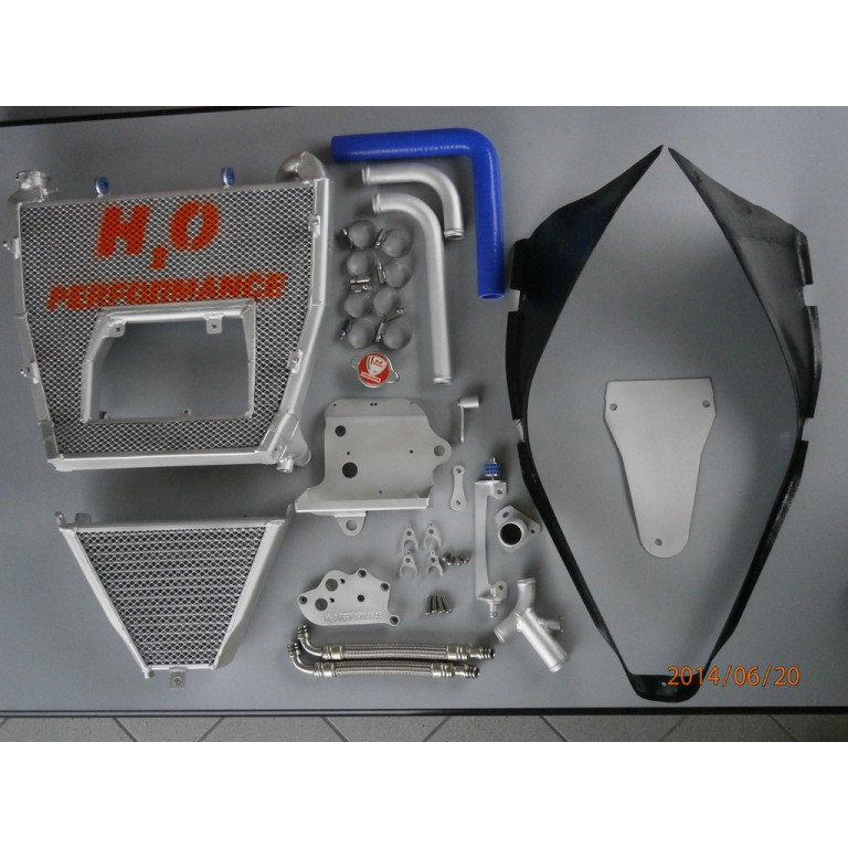 H2O Performance EVO Oversize Radiator and Oil Cooler kit - Ducati Panigale 899 / 959 / 1199 / 1299
