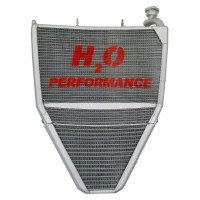 H2O Performance Oversize Radiator and Oil Cooler kit - 2013-2018 Triumph Daytona 675 / 675R