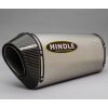 Hindle Full Exhaust System with Titanium Black Muffler/Black Carbon Tip - Yamaha YZF-R1 (2015 - 2016) Hindle Full Exhaust System with Titanium Black Muffler/Black Carbon Tip - Yamaha YZF-R1 (2015 - 2016)