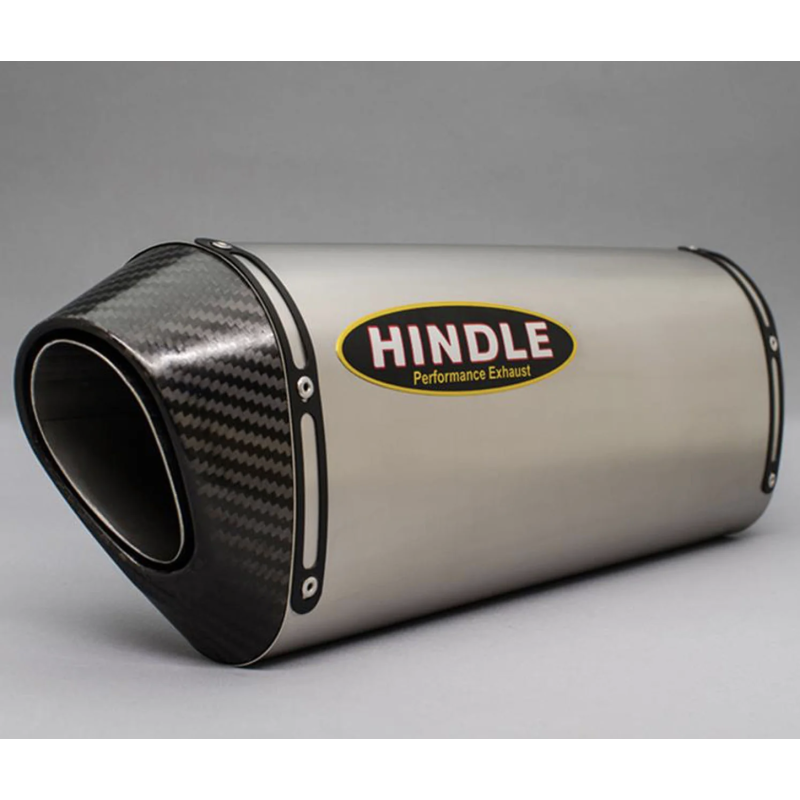 Hindle Full Exhaust System with Titanium Black Muffler/Black Carbon Tip - Yamaha YZF-R1 (2015 - 2016) Hindle Full Exhaust System with Titanium Black Muffler/Black Carbon Tip - Yamaha YZF-R1 (2015 - 2016)