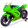 Hotbodies Racing Race Bodywork  2008-2012 Kawasaki Ninja 250 (Colorform Green)