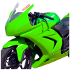 Hotbodies Racing Race Bodywork 2008-2012 Kawasaki Ninja 250 (Colorform Green) Hotbodies Racing Race Bodywork 2008-2012 Kawasaki Ninja 250 (Colorform Green)