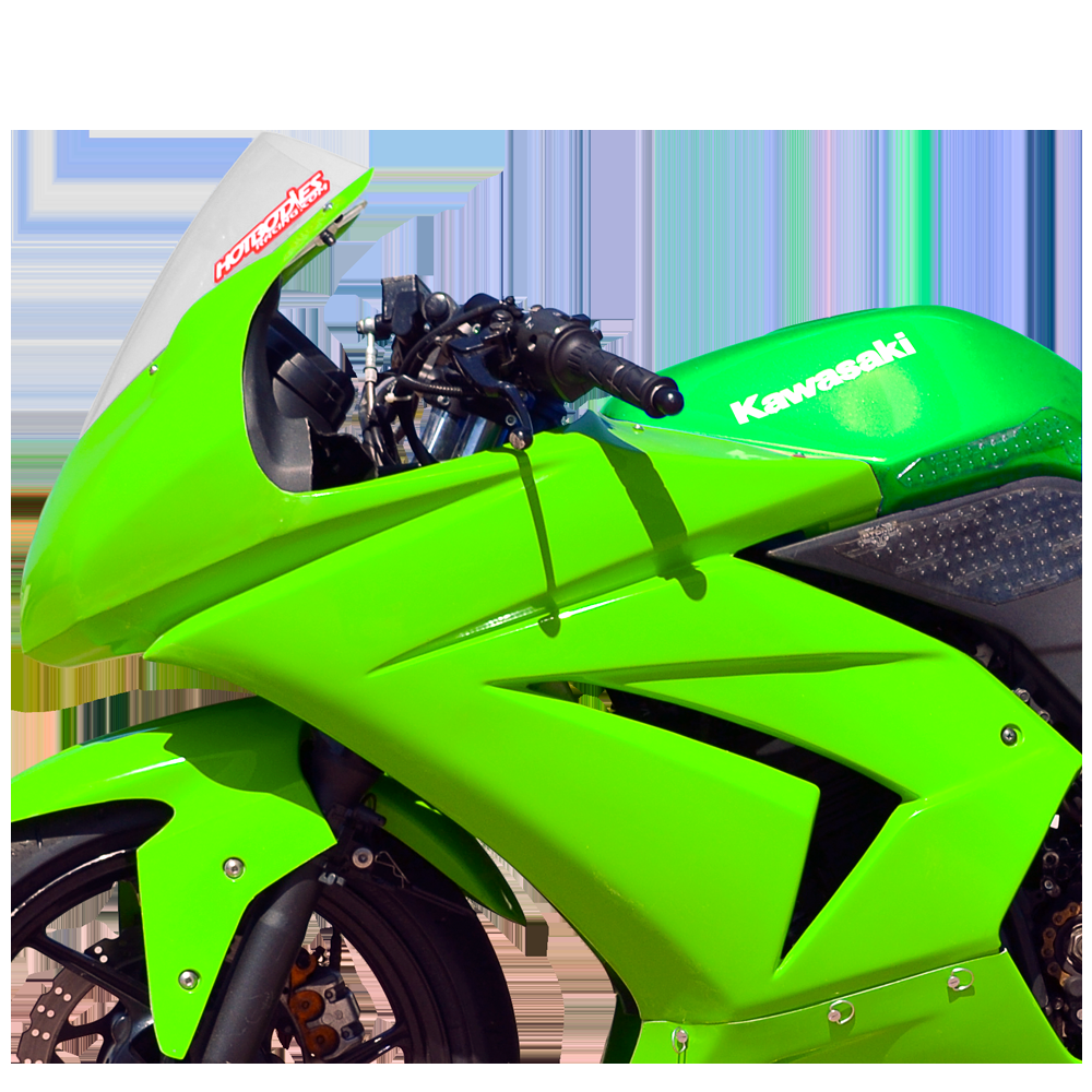 Hotbodies Racing Race Bodywork  2008-2012 Kawasaki Ninja 250 (Colorform Green)