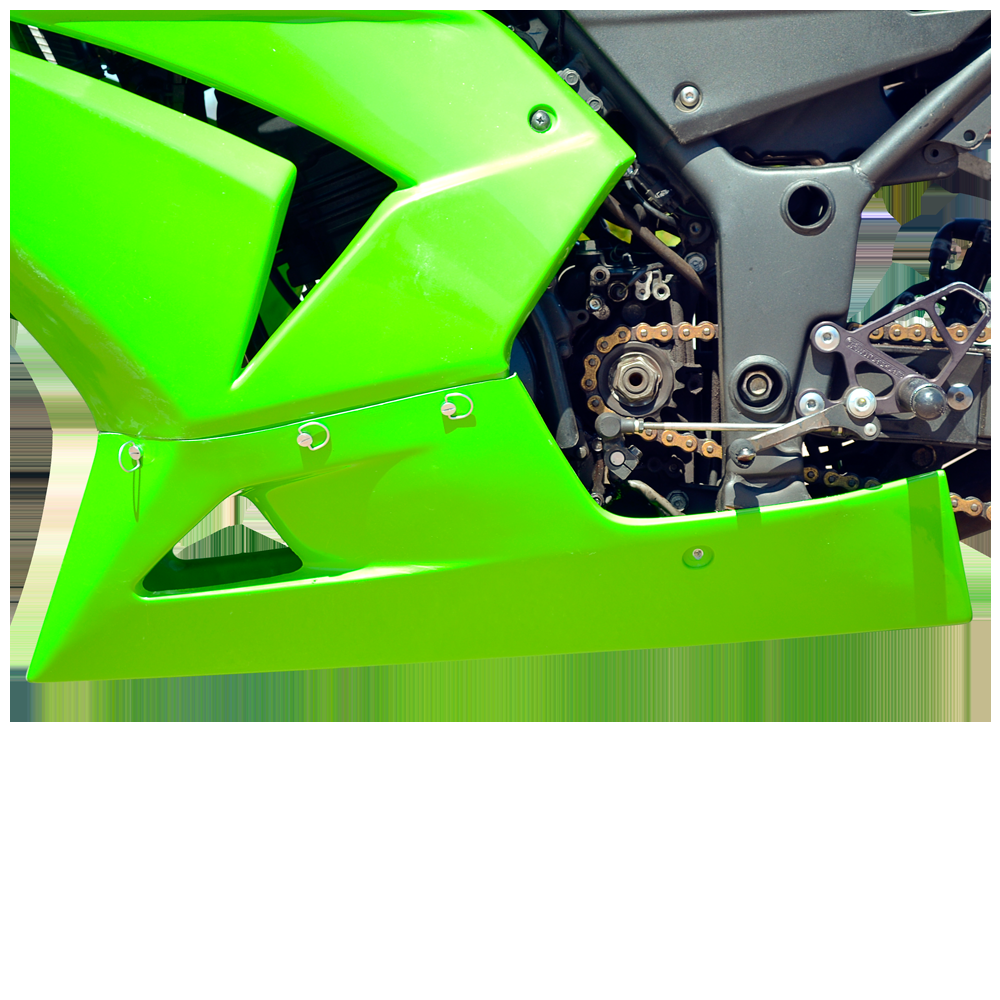 Hotbodies Racing Race Bodywork  2008-2012 Kawasaki Ninja 250 (Colorform Green)