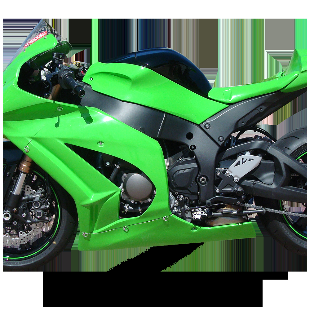 Hotbodies Racing Race Bodywork  2011-2015 Kawasaki Ninja ZX-10R (Colorform Green)