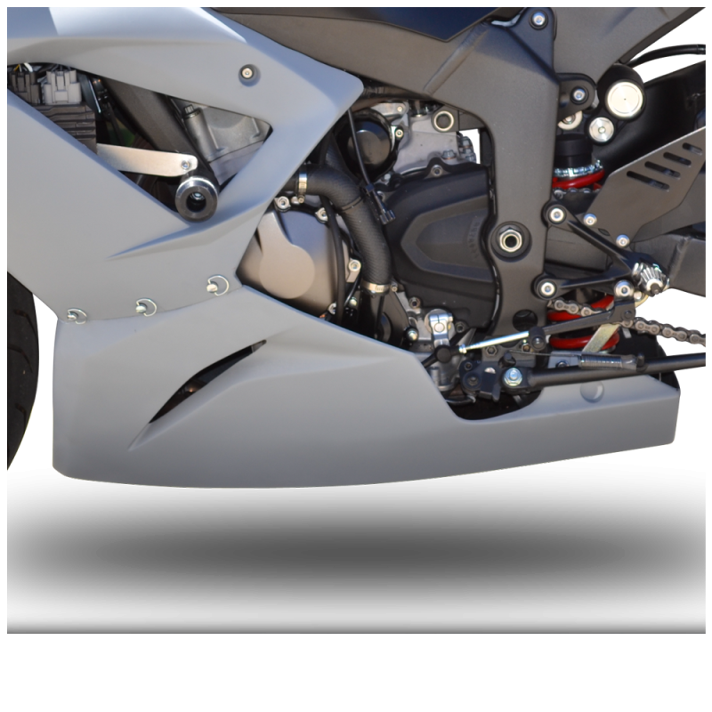 Hotbodies Racing Race Bodywork  2013-2018 Kawasaki Ninja ZX-6R (Primer Grey)