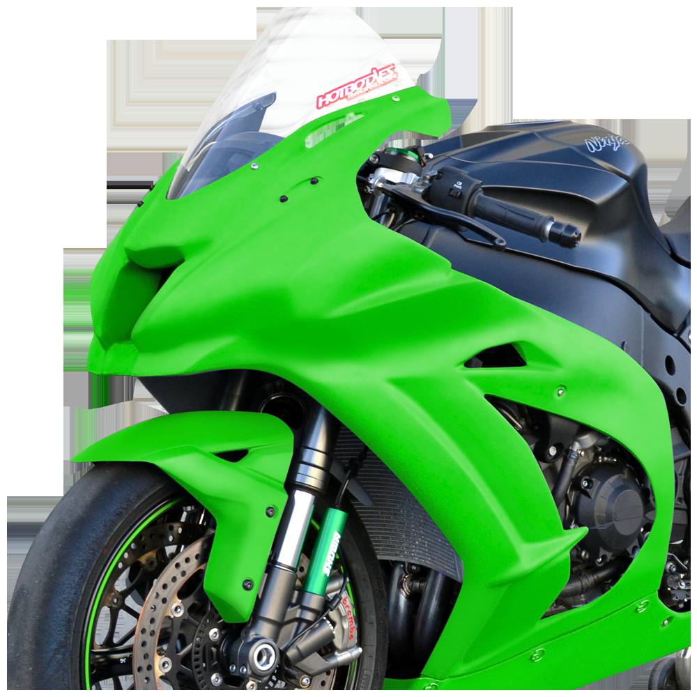 Hotbodies Racing Race Bodywork  2016-2019 Kawasaki Ninja ZX-10R (Colorform Green)