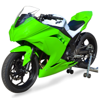 Hotbodies Racing Race Bodywork  2013-2017 Kawasaki Ninja 300 (Colorform Green)
