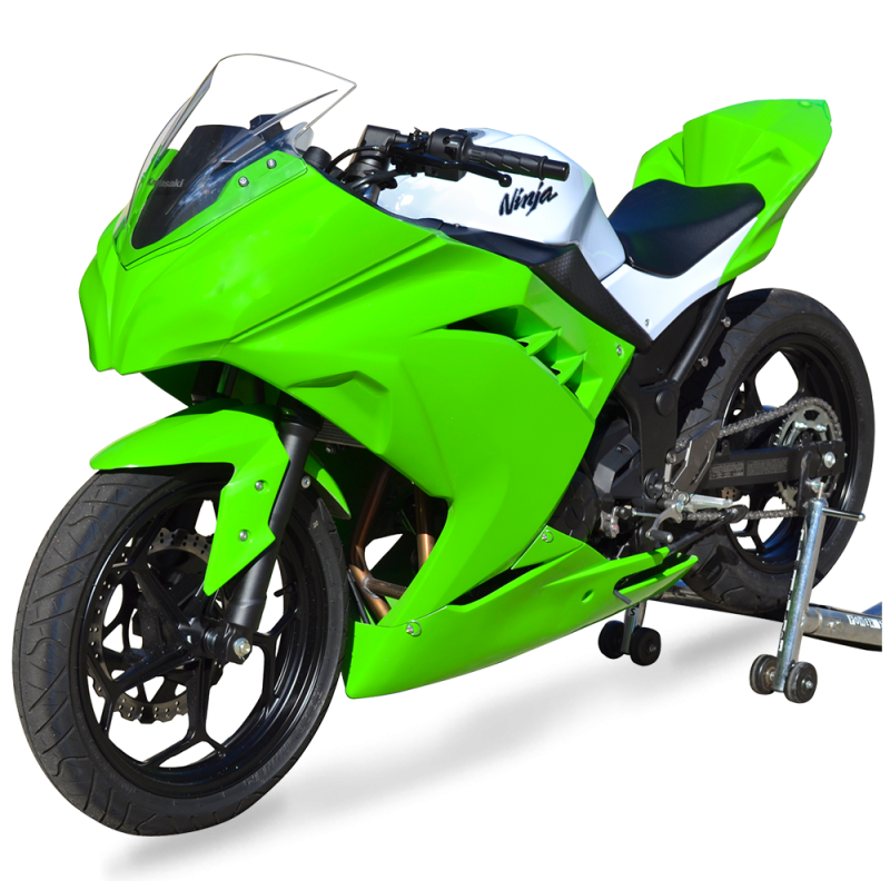 Hotbodies Racing Race Bodywork 2013-2017 Kawasaki Ninja 300 (Colorform Green) Hotbodies Racing Race Bodywork 2013-2017 Kawasaki Ninja 300 (Colorform Green)