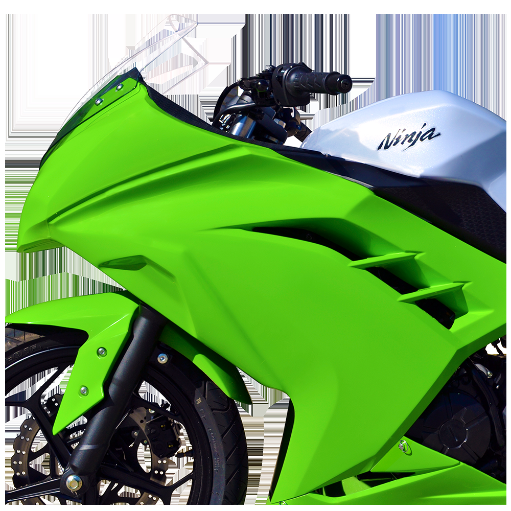 Hotbodies Racing Race Bodywork  2013-2017 Kawasaki Ninja 300 (Colorform Green)