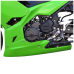 Hotbodies Racing Race Bodywork  2018-2019 Kawasaki Ninja 400 (Colorform Green)