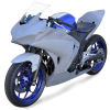 Hotbodies Racing Race Bodywork 2015-2018 Yamaha YZF-R3 Hotbodies Racing Race Bodywork 2015-2018 Yamaha YZF-R3