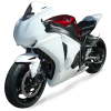 Hotbodies Racing Race Bodywork  2008-2011 Honda CBR1000RR (Primer Grey)