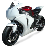 Hotbodies Racing Race Bodywork  2008-2011 Honda CBR1000RR (Primer Grey)