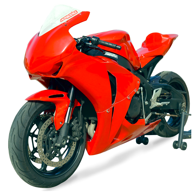 Hotbodies Racing Race Bodywork  2008-2011 Honda CBR1000RR (Red Colorform)