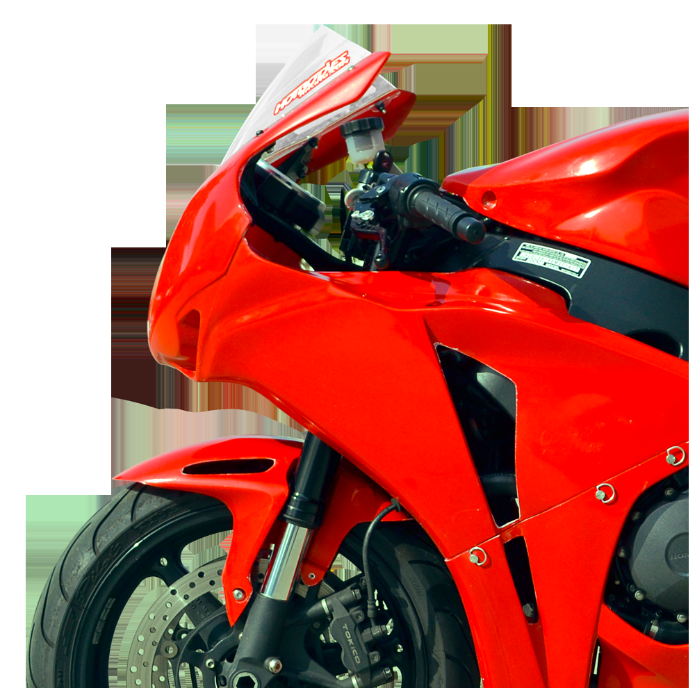 Hotbodies Racing Race Bodywork  2008-2011 Honda CBR1000RR (Red Colorform)