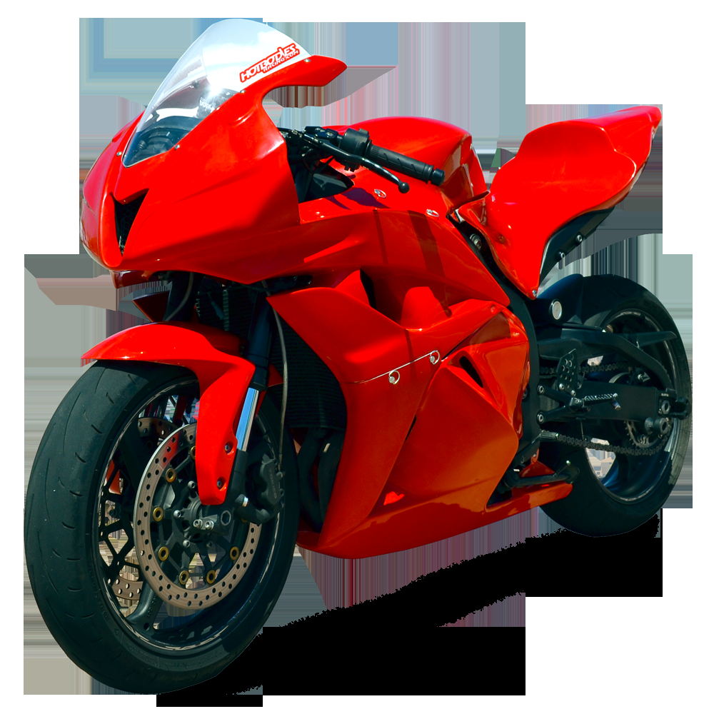 Hotbodies Racing Race Bodywork  2009-2012 Honda CBR600RR (Red Colorform)