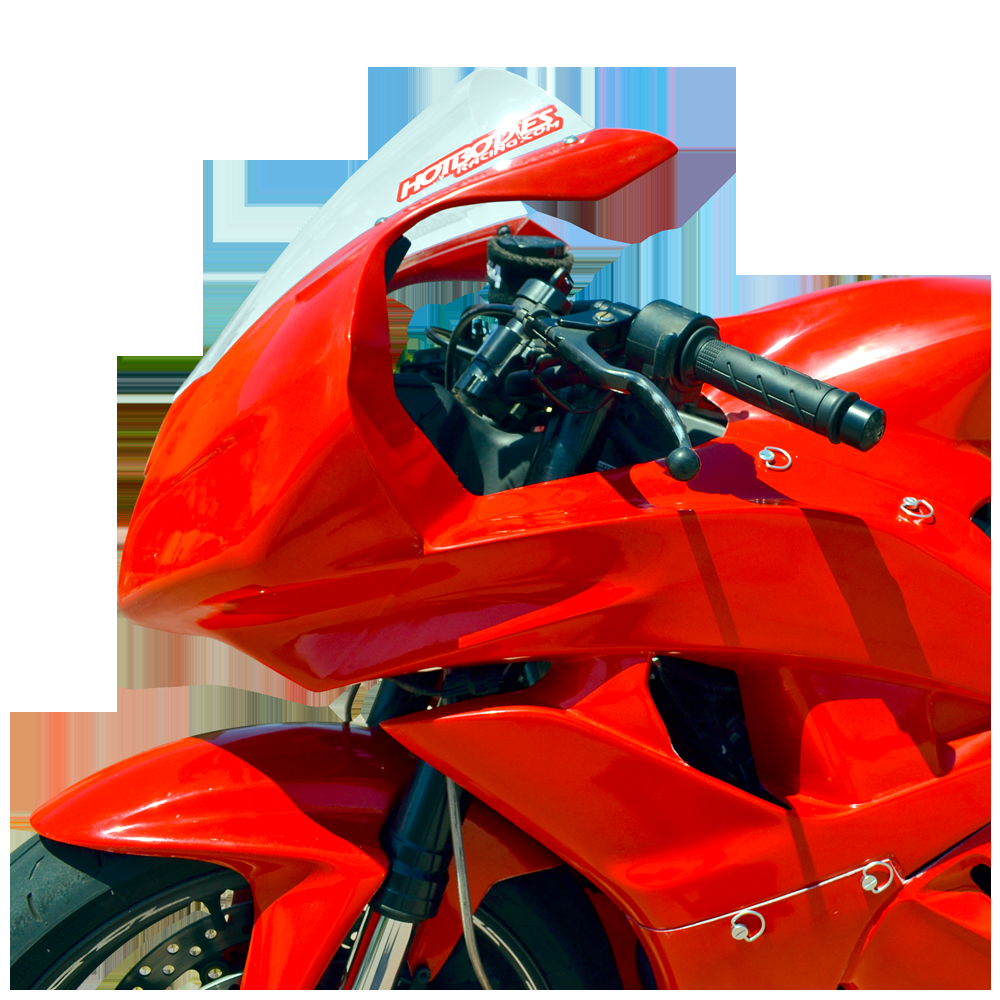 Hotbodies Racing Race Bodywork  2009-2012 Honda CBR600RR (Red Colorform)