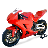 Hotbodies Racing Race Bodywork 2013-2019 Honda CBR600RR (Red Colorform)