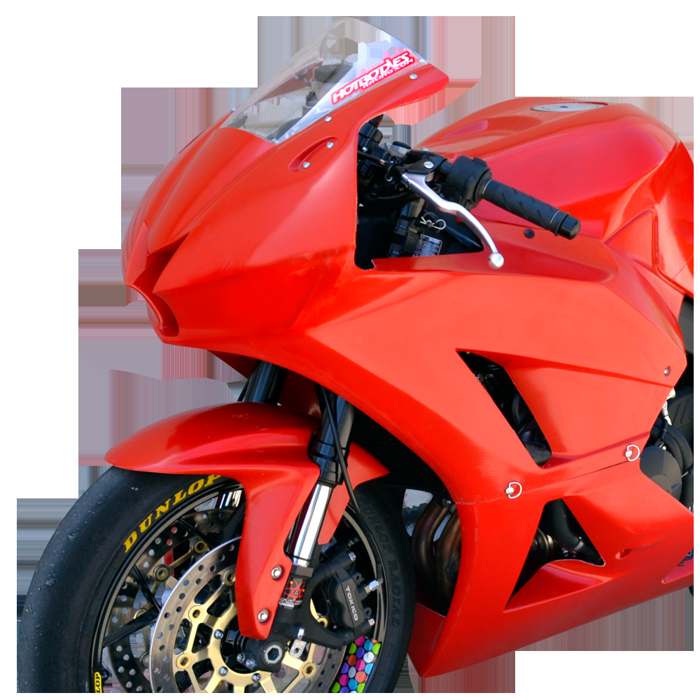 Hotbodies Racing Race Bodywork 2013-2019 Honda CBR600RR (Red Colorform)