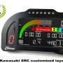i2M Chrome PLUS Full Color 5" LCD Dash & GPS Lap Timer -  Plug & Play - 2016-2019 Kawasaki ZX-10R