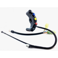 I2M Plug-and-Play Handlebar button pods for use with Chrome Dash - Yamaha R1 / Kawasaki ZX-10R / BMW S1000RR / Ducati V4 I2M Plug-and-Play Handlebar button pods for use with Chrome Dash - Yamaha R1 / Kawasaki ZX-10R / BMW S1000RR / Ducati V4