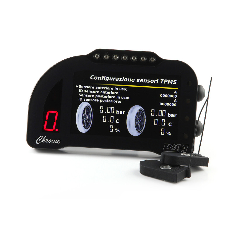 i2M Chrome PRO 2 5" Full Color LCD Dash & GPS Lap Timer - Plug & Play - Ducati 899 / 1199 / 959 / 1299 Panigale i2M Chrome PRO 2 5" Full Color LCD Dash & GPS Lap Timer - Plug & Play - Ducati 899 / 1199 / 959 / 1299 Panigale