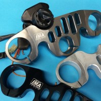 IMA Special Parts EVO Adjustable Triple Clamp, W/ Ignition Mount - Aprilia, BMW, Suzuki, Yamaha