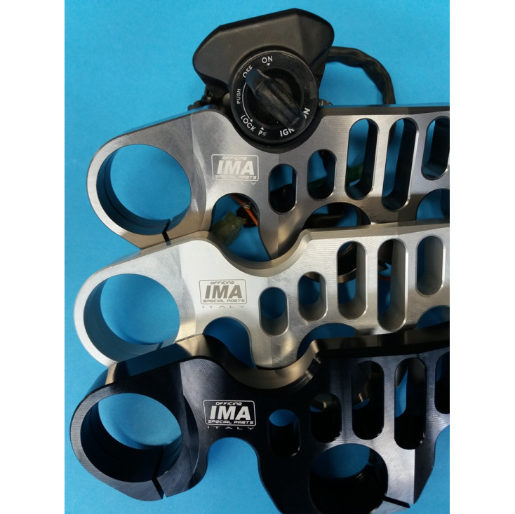 IMA Special Parts EVO Adjustable Triple Clamp, W/ Ignition Mount - Aprilia, BMW, Honda, Kawasaki, Suzuki, Yamaha