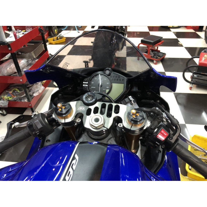 IMA Special Parts EVO Adjustable Triple Clamp, W/ Ignition Mount - Aprilia, BMW, Honda, Kawasaki, Suzuki, Yamaha