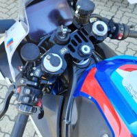 IMA Special Parts Model 4 EVO Adjustable Triple Clamp w/ Ignition Barrel - BMW S1000RR (K67) 2019-2022