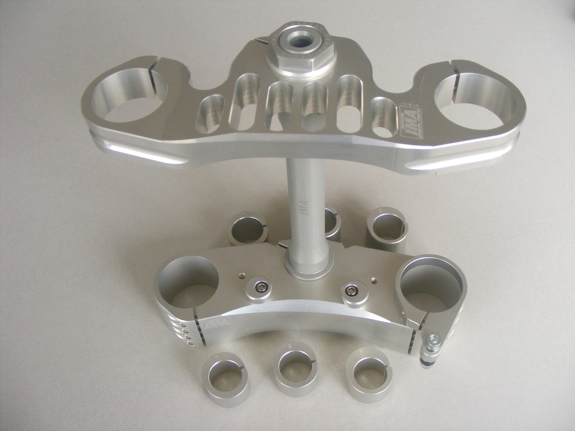 IMA Special Parts Model 4 EVO Adjustable Triple Clamp - Aprilia RS660