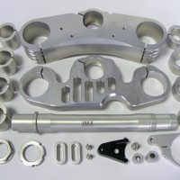 IMA Special Parts Model 8 EVO Adjustable Triple Clamp w/Ignition Barrel - 2020+ Yamaha YZF-R1