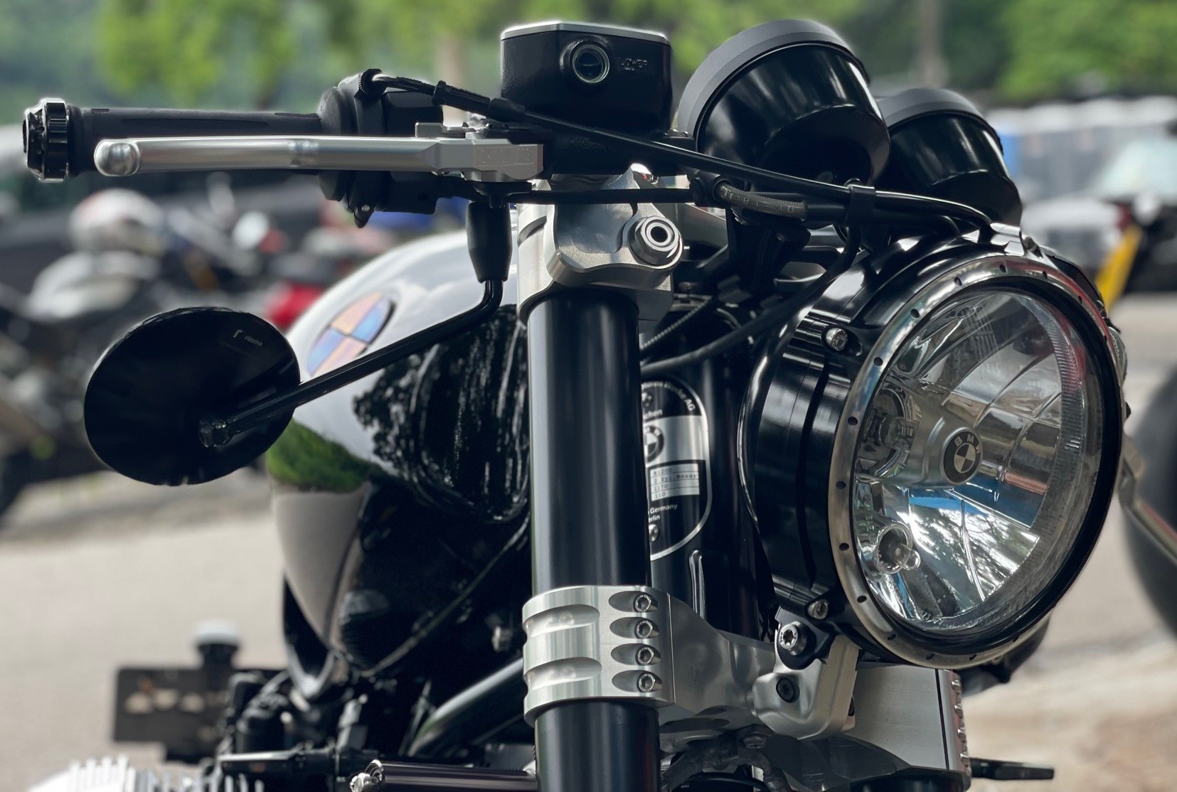 IMA Special Parts Model 9T EVO Triple Clamp - BMW R nine T (upside-down forks)